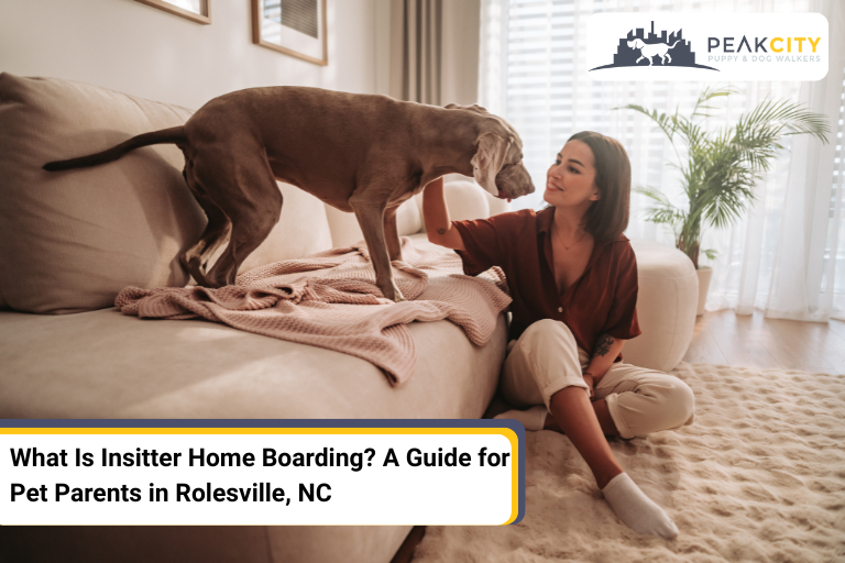 What Is Insitter Home Boarding? A Guide for Pet Parents in Rolesville, NC | Peak City Puppy